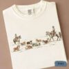 Woodland Animals T-Shirt, Vintage Forest Wildlife Tee Woodland Animals T-Shirt, Vintage Forest Wildlife Tee